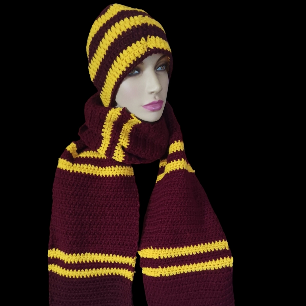 Handmade Hat and Scarf